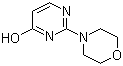 2-吗啉基-4-羟基嘧啶分子结构 (CAS 19810-79-8)