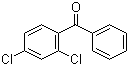 结构式 CAS# 19811-05-3, 2,4-二氯二苯甲酮