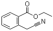 结构式 CAS# 19821-21-7, 2-(氰甲基)苯甲酸乙酯