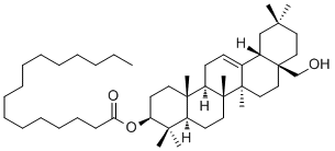 Erythrodiol 3-palmitate molecular structure (CAS 19833-13-7)