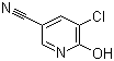 structure of CAS# 19840-46-1, 5-Chloro-6-hydroxynicotinonitrile;5-Chloro-6-hydroxy-3-pyridinecarbonitrile