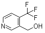 structure of CAS# 198401-76-2, 4-(Trifluoromethyl)-3-pyridinemethanol;(4-Trifluoromethylpyridin-3-yl)-methanol; 3-Hydroxymethyl-4-trifluoromethylpyridine; 4-Trifluoromethyl-3-pyridinemethanol