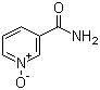 structure of CAS# 1986-81-8, Nicotinamide-N-oxide;3-(Aminocarbonyl)pyridinium-1-olate