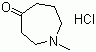 1-Methylhexahydroazepin-4-one hydrochloride molecular structure (CAS 19869-42-2)