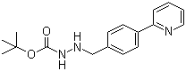 tert-Butyl 2-(4-(pyridin-2-yl)benzyl)hydrazinecarboxylate molecular structure (CAS 198904-85-7)