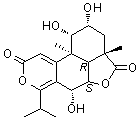 Nagilactone B molecular structure (CAS 19891-51-1)