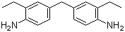结构式 CAS# 19900-65-3, 4,4'-亚甲基双(2-乙基)苯胺; 3,3'-二乙基-4,4'-二氨基二苯基甲烷; 硬化剂 ME-DDM