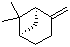 (1R,5R)-6,6-二甲基-2-亚甲基二环[3.1.1]庚烷分子结构 (CAS 19902-08-0)