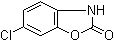 6-氯-2(3H)-苯并恶唑酮分子结构 (CAS 19932-84-4)