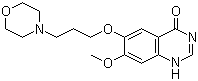 7-Methoxy-6-(3-morpholin-4-ylpropoxy)quinazolin-4(3H)-one molecular structure (CAS 199327-61-2)
