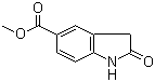 结构式 CAS# 199328-10-4, 5-羧酸甲酯二氢吲哚-2-酮