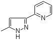 2-(5-甲基-1H-吡唑-3-基)吡啶分子结构 (CAS 19959-77-4)