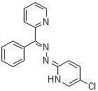 structure of CAS# 199596-05-9, 5-Chloro-2(1H)-pyridinone (2E)-(phenyl-2-pyridinylmethylene)hydrazone