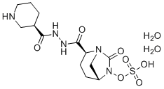 Zidebactam dihydrate molecular structure (CAS 1996664-59-5)