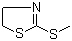structure of CAS# 19975-56-5, 2-(Methylthio)thiazoline;2-(Methylthio)-4,5-dihydro-1,3-thiazole; 2-Methylthio-2-thiazoline; 4,5-Dihydro-2-methylthiothiazole