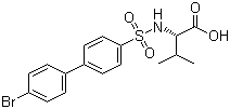 structure of CAS# 199850-67-4, PD 166793;N-[(4'-Bromo[1,1'-biphenyl]-4-yl)sulfonyl]-L-valine