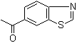 6-乙酰基苯并噻唑分子结构 (CAS 19989-35-6)