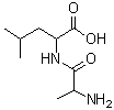 DL-Alanyl-DL-leucine molecular structure (CAS 1999-42-4)