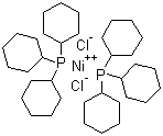 Bis(tricyclohexylphosphine)dichloronickel molecular structure (CAS 19999-87-2)