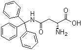 结构式 CAS# 200192-49-0, N-(三苯基甲基)-D-天冬氨酰胺