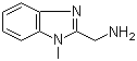 1-Methyl-1H-benzimidazole-2-methanamine molecular structure (CAS 20028-40-4)