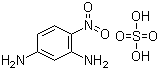 4-Nitro-1,3-phenylenediamine sulfate molecular structure (CAS 200295-57-4)