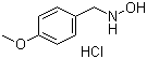 N-Hydroxy-4-methoxy-benzenemethanamine hydrochloride molecular structure (CAS 200352-53-0)