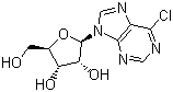 6-Chloropurine riboside molecular structure (CAS 2004-06-0)