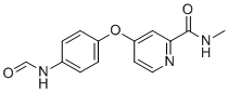 structure of CAS# 2004659-84-9, Sorafenib EP Impurity B;4-[4-(Formylamino)phenoxy]-N-methyl-2-pyridinecarboxamide