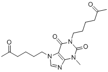 Pentoxifylline EP Impurity H molecular structure (CAS 200556-62-3)