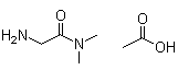 2-Amino-N,N-dimethylacetamide monoacetate molecular structure (CAS 200634-33-9)