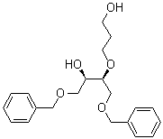 (2R,3S)-3-(3-Hydroxypropoxy)-1,4-bis(phenylmethoxy)-2-butanol molecular structure (CAS 200636-15-3)