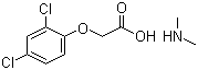 N-Methylmethanamine 2,4-dichlorophenoxyacetate molecular structure (CAS 2008-39-1)