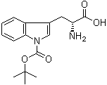 1-[(1,1-Dimethylethoxy)carbonyl]-D-tryptophan molecular structure (CAS 201290-11-1)
