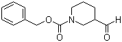 结构式 CAS# 201478-72-0, N-Cbz-3-哌啶甲醛; N-苄氧羰基-3-哌啶甲醛