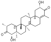 Triptocalline A分子结构 (CAS 201534-10-3)
