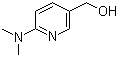 2-二甲基氨基-5-羟甲基吡啶分子结构 (CAS 20173-74-4)