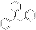 二苯基(吡啶-2-基甲基)膦分子结构 (CAS 20174-01-0)