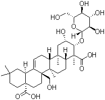 结构式 CAS# 20183-47-5, 细叶远志皂苷