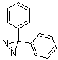 3,3-二苯基-3H-双吖丙啶分子结构 (CAS 20188-03-8)