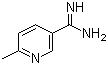 6-Methyl-3-pyridinecarboximidamide molecular structure (CAS 201937-20-4)