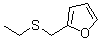 Ethyl furfuryl sulfide molecular structure (CAS 2024-70-6)