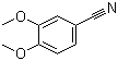 Veratronitrile molecular structure (CAS 2024-83-1)