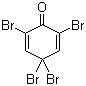 2,4,4,6-Tetrabromo-2,5-cyclohexadienone molecular structure (CAS 20244-61-5)
