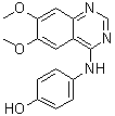4-(4'-Hydroxyphenyl)amino-6,7-dimethoxyquinazoline molecular structure (CAS 202475-60-3)