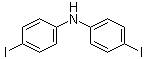 structure of CAS# 20255-70-3, 4,4'-Diiododiphenylamine;Bis(4-iodophenyl)amine; N,N-Bis(4-iodophenyl)amine