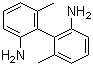 2,2'-Diamino-6,6'-dimethyl-1,1'-biphenyl molecular structure (CAS 20261-65-8)