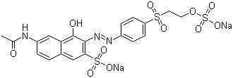 活性橙 16分子结构 (CAS 20262-58-2)