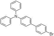 structure of CAS# 202831-65-0, 4-Bromo-4'-(diphenylamino)biphenyl;N,N-Diphenyl-4'-bromo-1,1'-biphenyl-4-amine