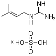 Galegine sulfate molecular structure (CAS 20284-78-0)